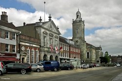 Blandford Forum, Dorset. Wallpaper