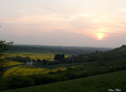Sunset over Darland