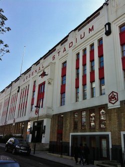 The Old Arsenal Stadium at Highbury