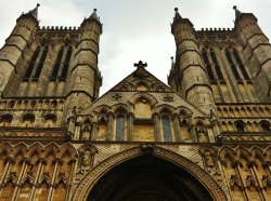 The West Front of Lincoln Cathedral