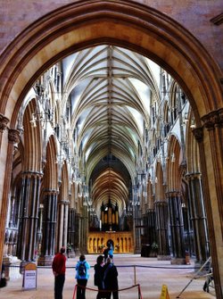 The Nave of Lincoln Cathedral