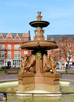 The Fountain Leicester Town Hall Square