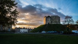 Clifford's Tower Sunset