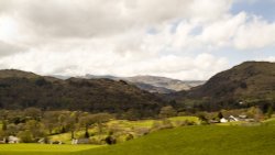 Loughrigg, Nab Scar and the Pikes Wallpaper