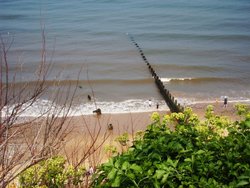 The beach, Cromer Wallpaper
