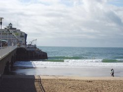 Bournemouth beach Wallpaper