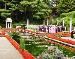 Italian Garden, Compton Acres Wallpaper