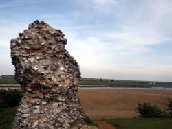 Burgh Castle, Norfolk Wallpaper