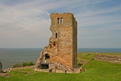 Scarborough Castle Wallpaper