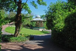 Roker Park Bandstand In early June