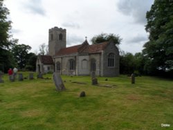 St Nicholas Church, Rushbrooke, Suffolk
