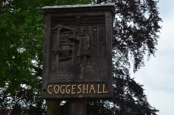 Coggeshall village sign Wallpaper
