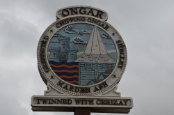 Chipping Ongar town sign Wallpaper
