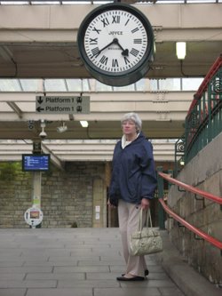 A brief encounter, waiting on Carnforth railway station