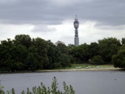 Regents Park, London and the BT Tower Wallpaper