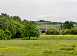View from Canal towpath Wallpaper