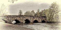 The Grade I listed five-arched bridge Wallpaper