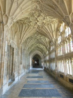Gloucester Cathedral cloisters