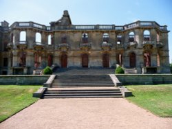Witley Court. Wallpaper