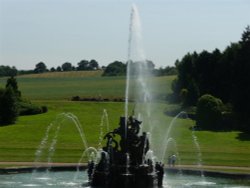 Witley Court. Wallpaper