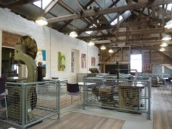 The Red River Cafe. Wallpaper