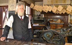 Victorian printing Wallpaper