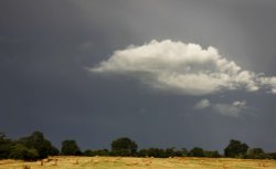 Storms over Atherstone Wallpaper