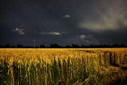 Storms over Atherstone Wallpaper