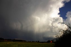 Rain over Sheepy Magna Wallpaper