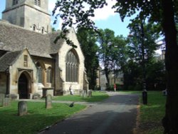 Cheltenham's Parish Church Wallpaper