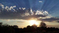 Sunset near Downham Market