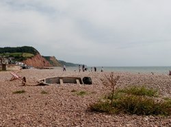 Sidmouth seafront Wallpaper