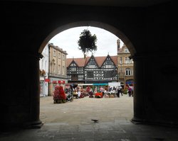 Market Square, Shrewsbury Wallpaper