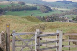 Footpath above Stanhope