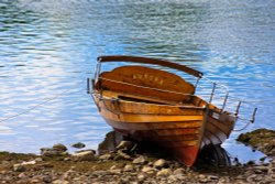 Rowing boat Wallpaper