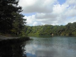 The Blue Pool Wallpaper