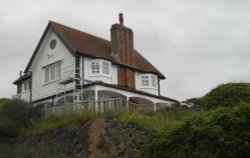 House on the coast Wallpaper