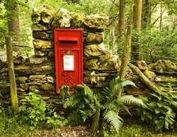 Derwentwater post box Wallpaper