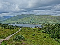 Loch Linnhe from Cow Hill Wallpaper