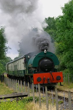 Steam Locomotive at Elsecar