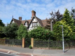 Old Fire Station in Sway Road Wallpaper