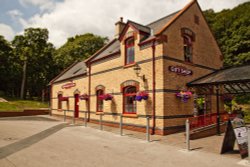 Haverthwaite Station Wallpaper