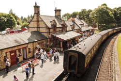 Haverthwaite station Wallpaper