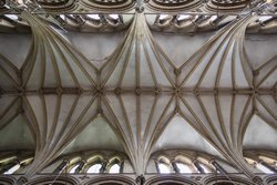 Lincoln Cathedral, the vault of the Nave Wallpaper