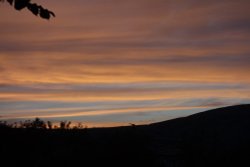 Sunset over the Peak District Wallpaper