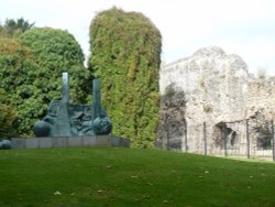 Art and the Abbey Wallpaper