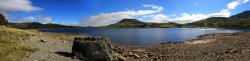 Llyn Celyn Panorama Wallpaper