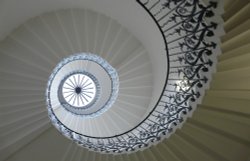 The Tulip Staircase of The Queen's House Wallpaper