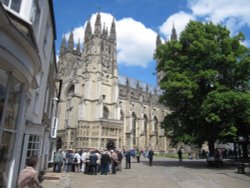 Canterbury Cathedral, Canterbury, Kent Wallpaper