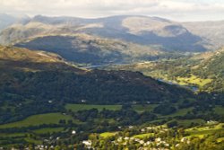 Wansfell to Rydalwater and Grasmere Wallpaper
